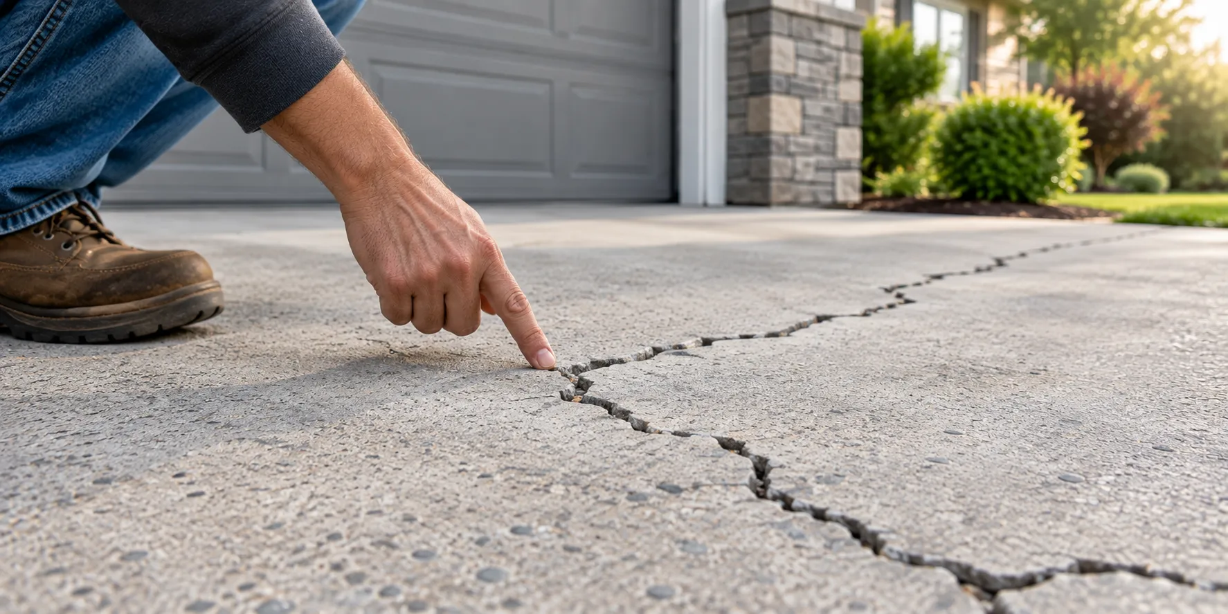 concret crack cause